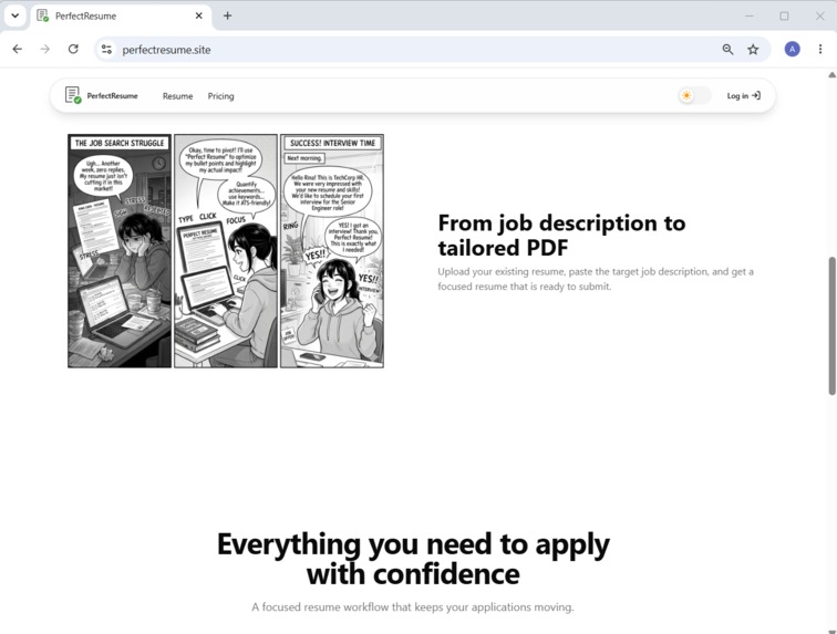 PerfectResume – screenshot 5