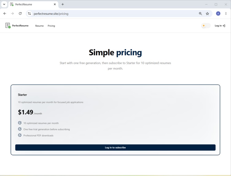 PerfectResume – screenshot 6