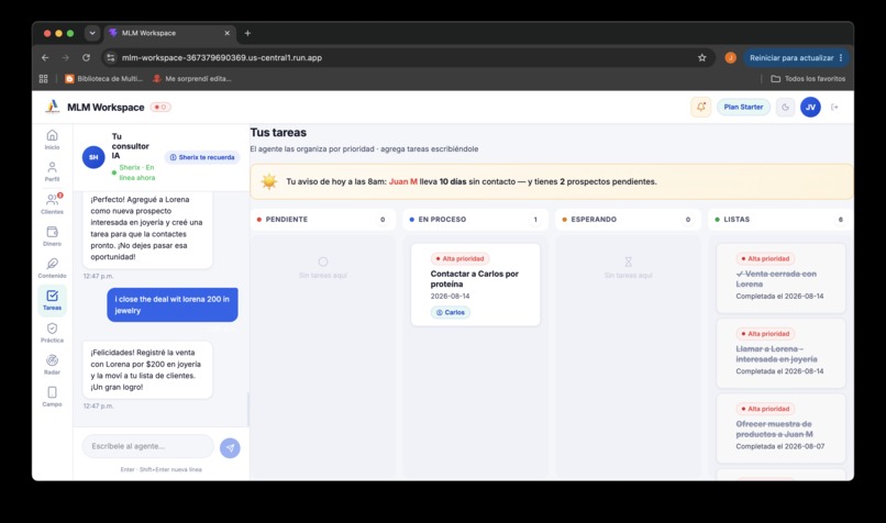 MLM SaaS – screenshot 2