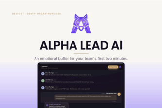 Alpha Lead - AI that goes first