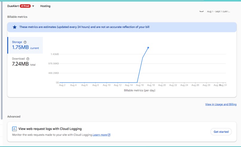 Due Alert – screenshot 2