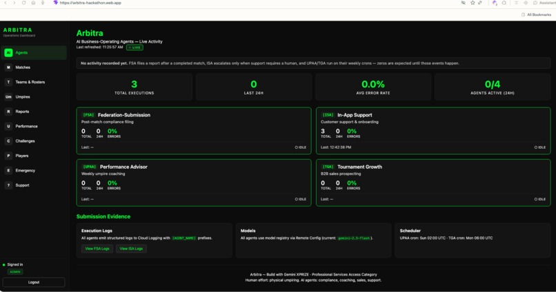 Arbitra: The Zero-Look AI Match Engine – screenshot 13