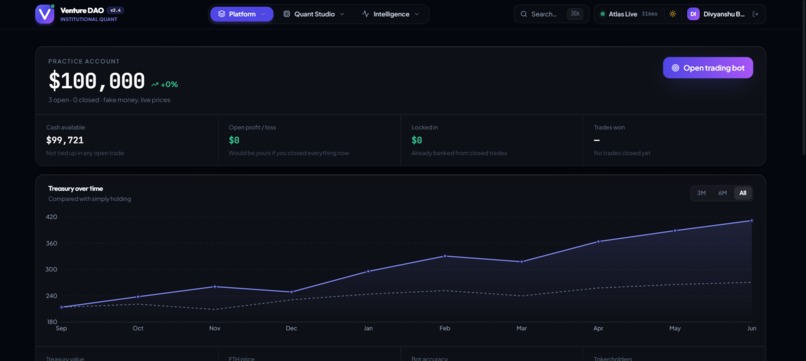 Venture DAO – screenshot 15