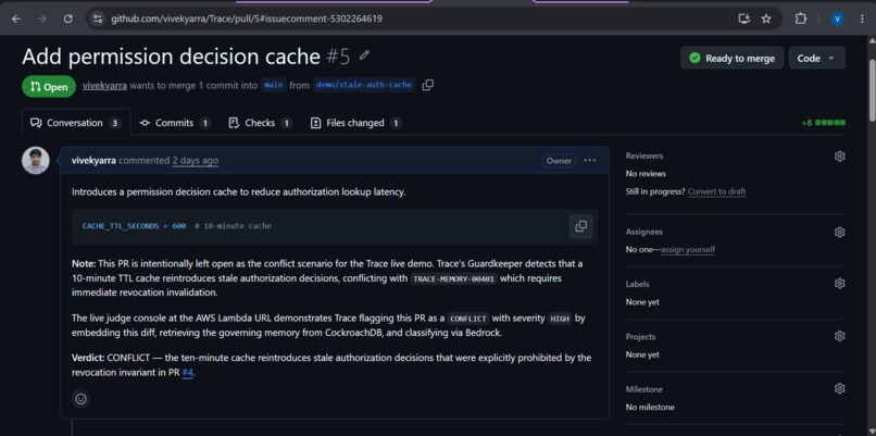Trace – screenshot 3