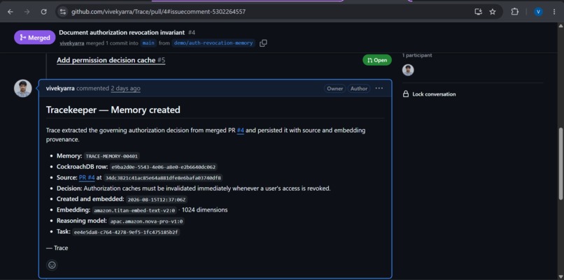 Trace – screenshot 4