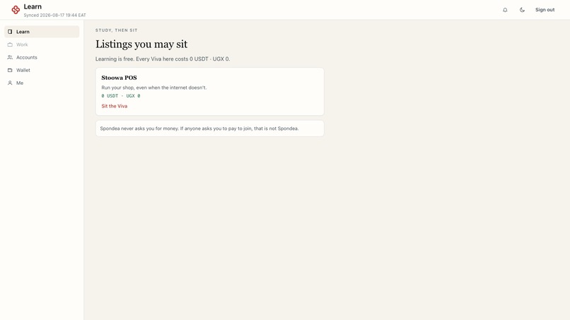 Spondea – screenshot 1