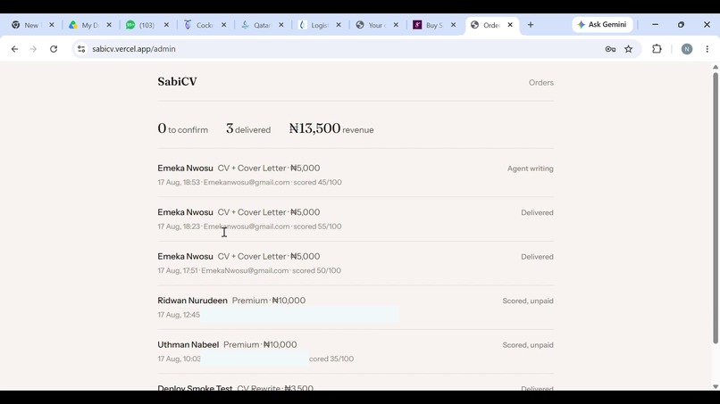 SabiCV – screenshot 5