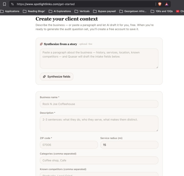 Spotlight Links – screenshot 1