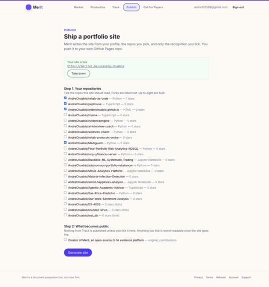 Merit – screenshot 4