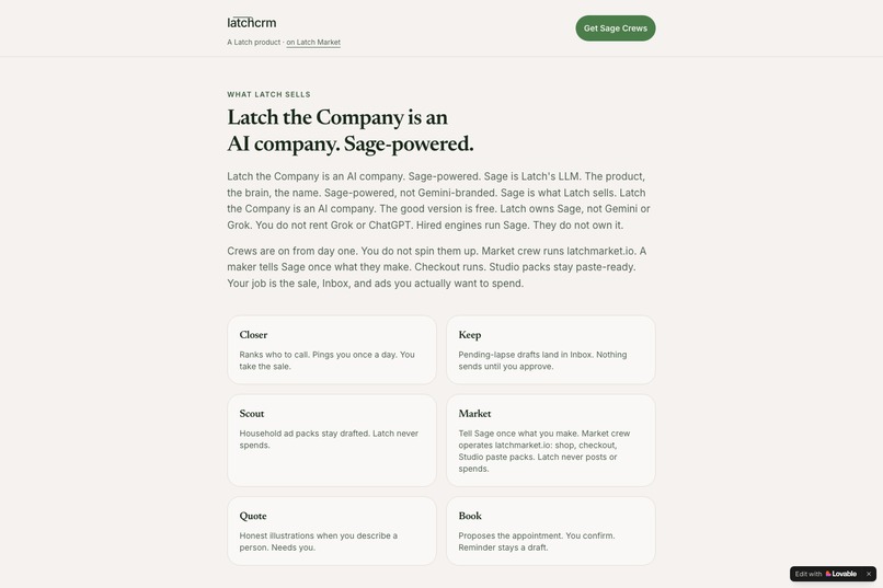Latch Sage – screenshot 2