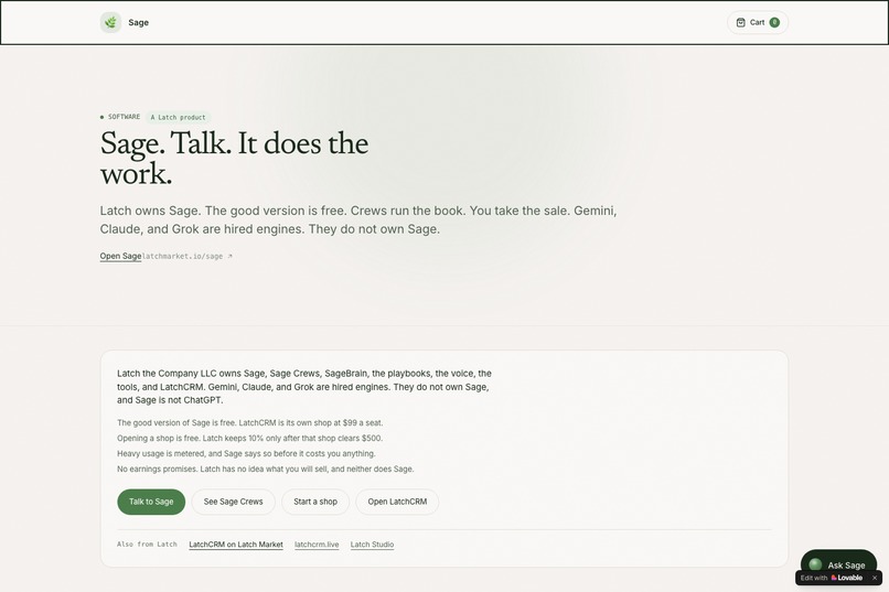 Latch Sage – screenshot 3