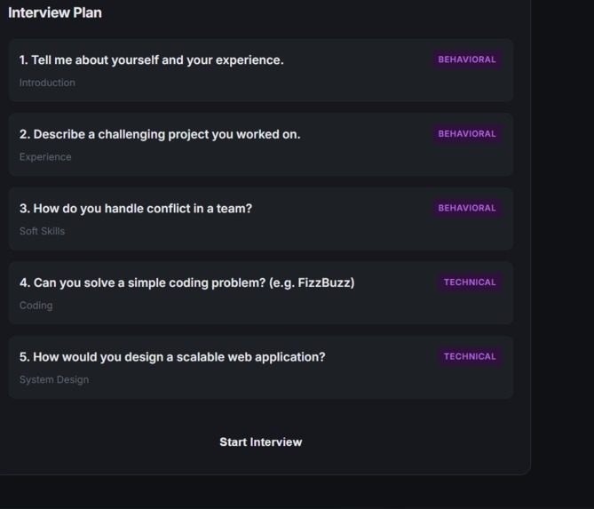 MockInterviewer – screenshot 1