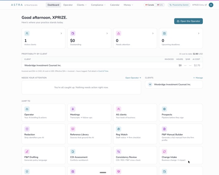 Astra Strategies - Compliance Consistency App – screenshot 2