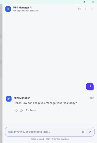 Mini Manager – screenshot 1