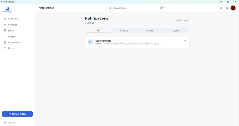 Mini Manager – screenshot 2