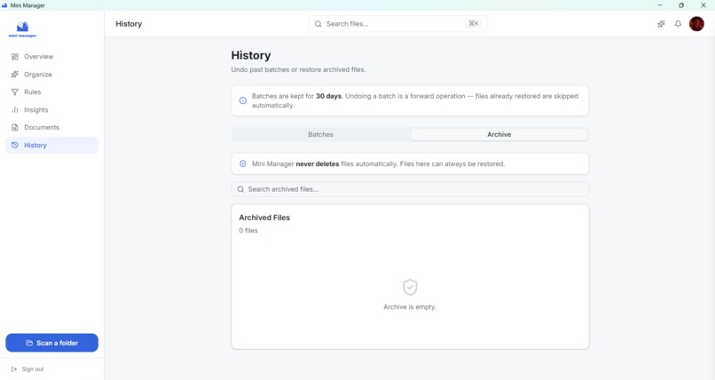Mini Manager – screenshot 5