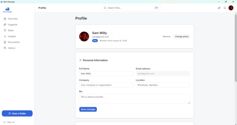 Mini Manager – screenshot 6
