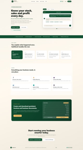 Sabistock AI – screenshot 1