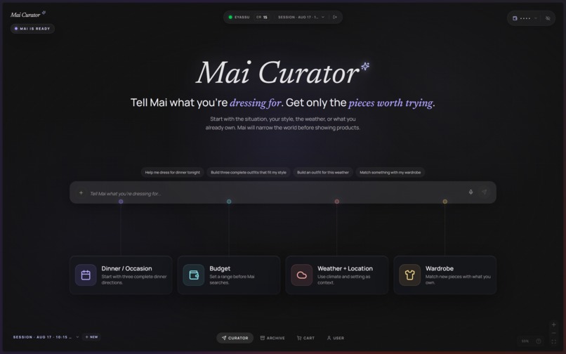 Mai – screenshot 1
