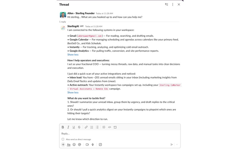 Sterling CoWorker – screenshot 2