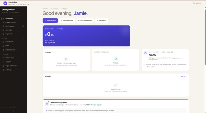 Designwide – screenshot 1