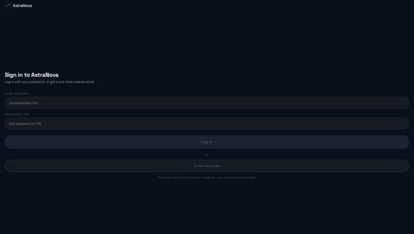 AstraNova — Intelligent Trading Copilot – screenshot 1