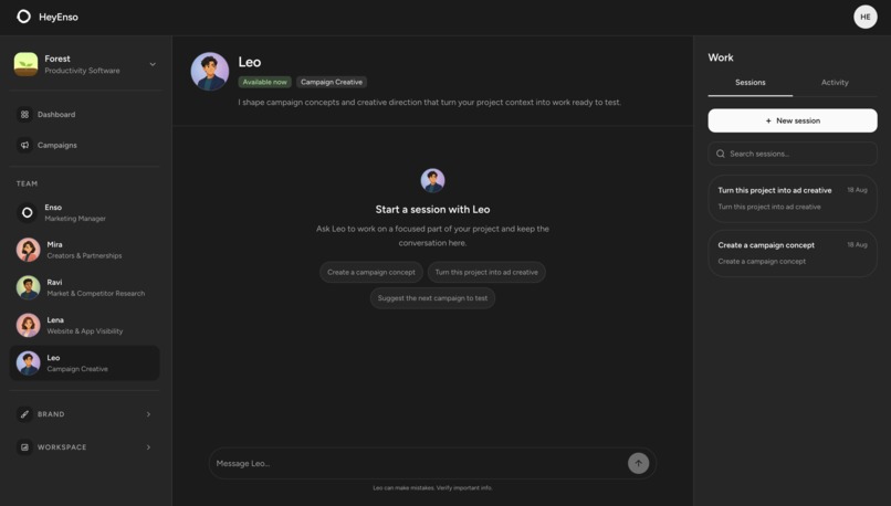 HeyEnso – screenshot 6
