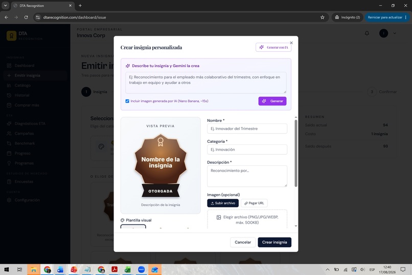 DTA Recognition + ETA Diagnostics – screenshot 1