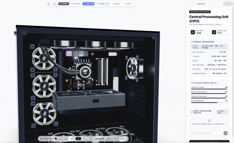 3D PC Component Visualizer – screenshot 2