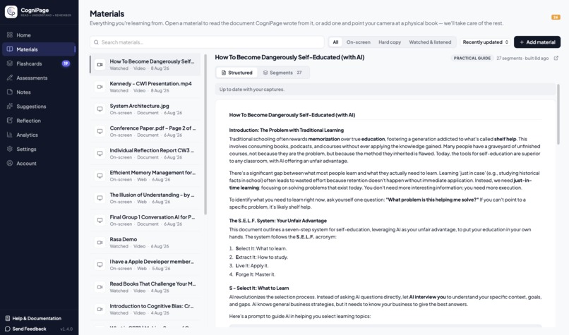 CogniPage.io – screenshot 6