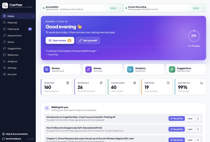 CogniPage.io – screenshot 9