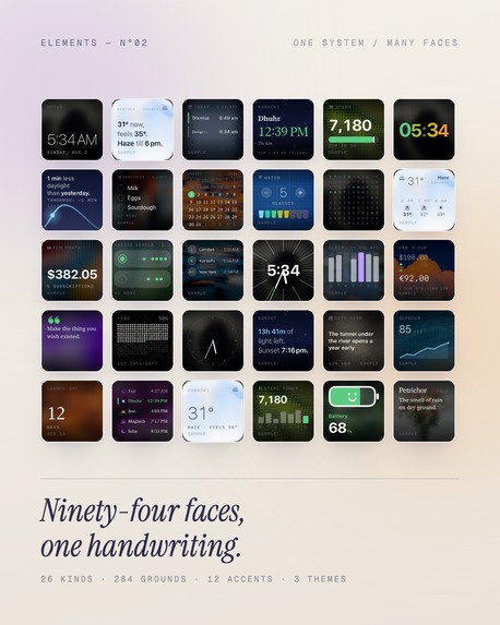Elements - Aesthetic Widgets  – screenshot 1