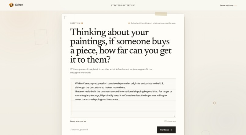 Ochre – screenshot 5