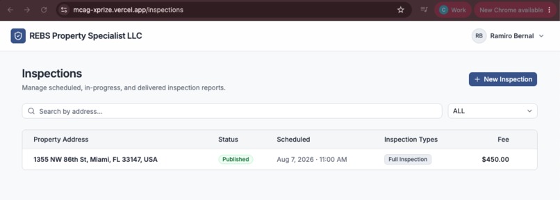 InspectIQ – screenshot 1