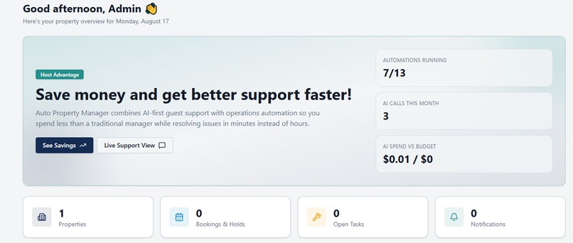 The Automatic Property Manager – screenshot 5