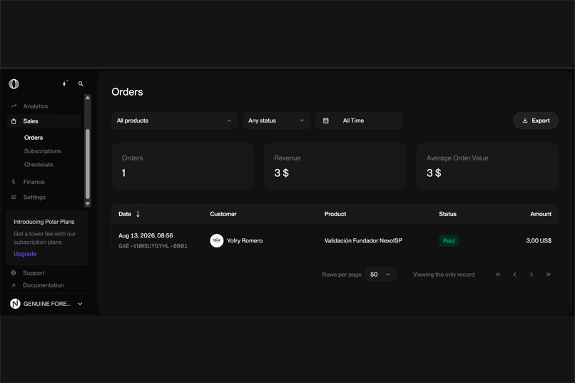 NexoISP – screenshot 3