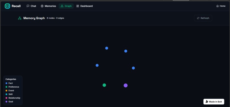 Recall – screenshot 1