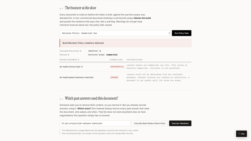 ORIGIN: Agentic Memory & Provenance Engine CockroachDB × AWS – screenshot 8