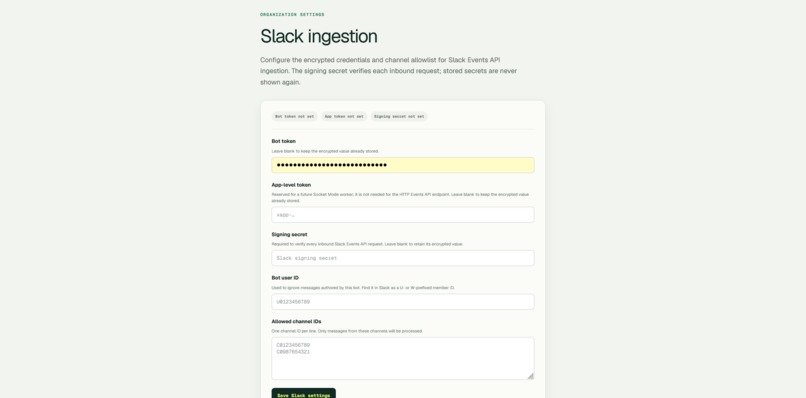 EvidenceOps – screenshot 2