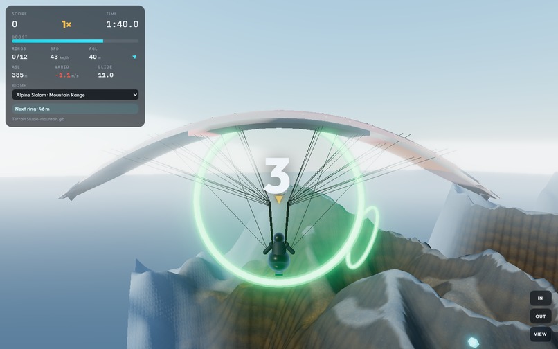 Aero Glide: Canyon Rush – screenshot 6