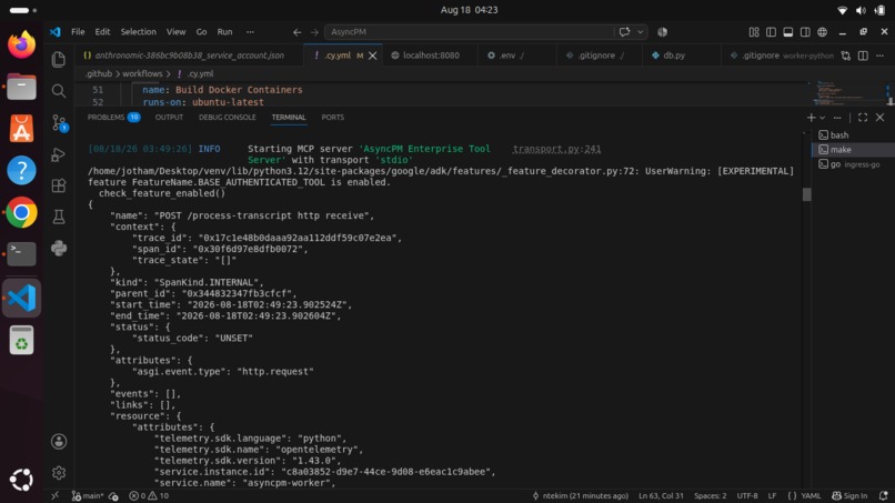 AsyncPM — Autonomous Product Manager Agent – screenshot 2