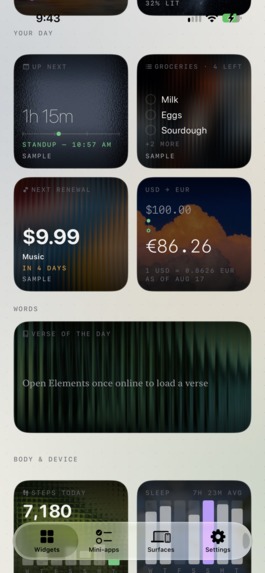 Elements - Aesthetic Widgets  – screenshot 9