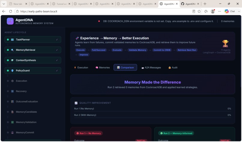 AgentDNA – screenshot 1