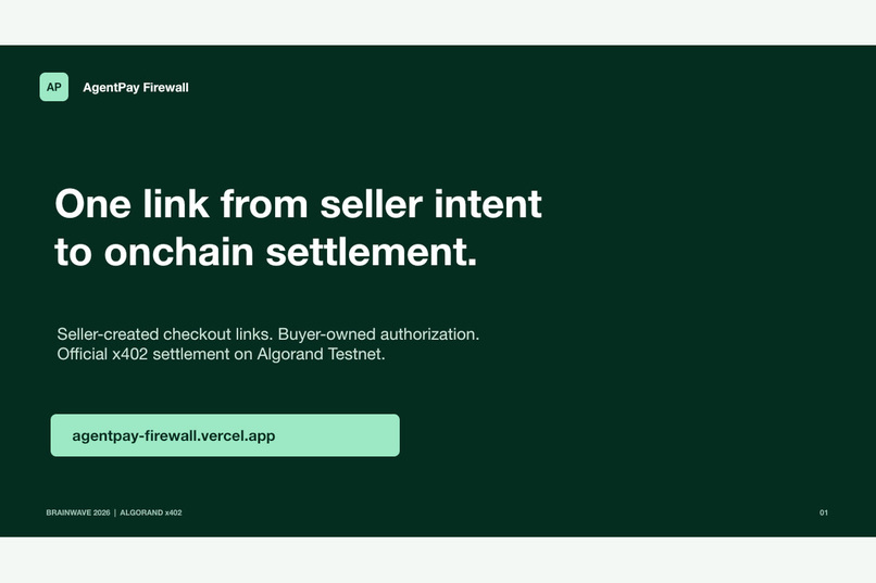 AgentPay Firewall – screenshot 1