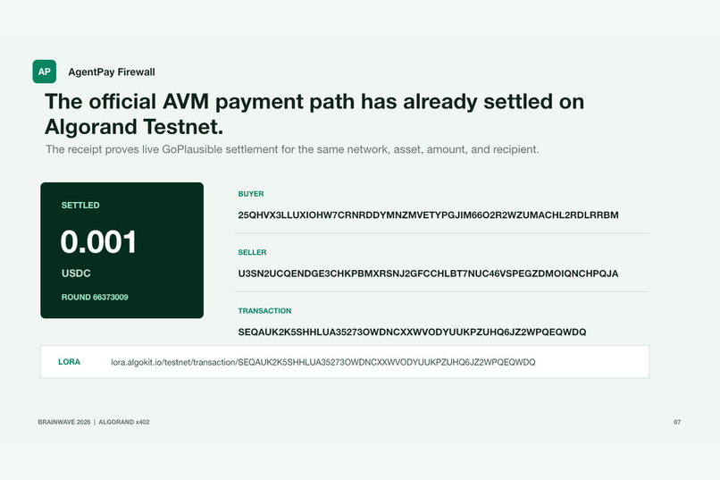 AgentPay Firewall – screenshot 6