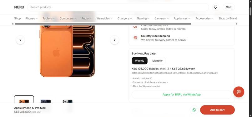 Nuru Electronics – screenshot 6