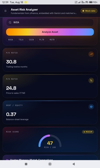 Assets Risk Analyser – screenshot 6