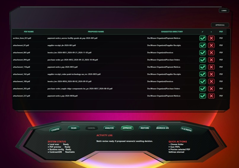 DocWeave – screenshot 3