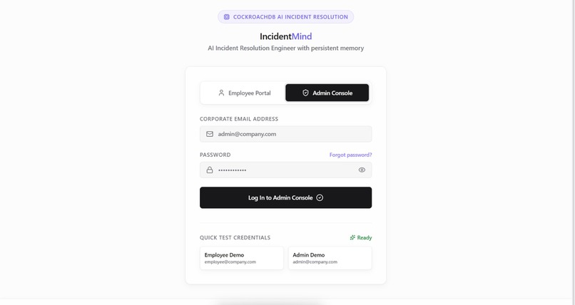 IncidentMind – screenshot 1