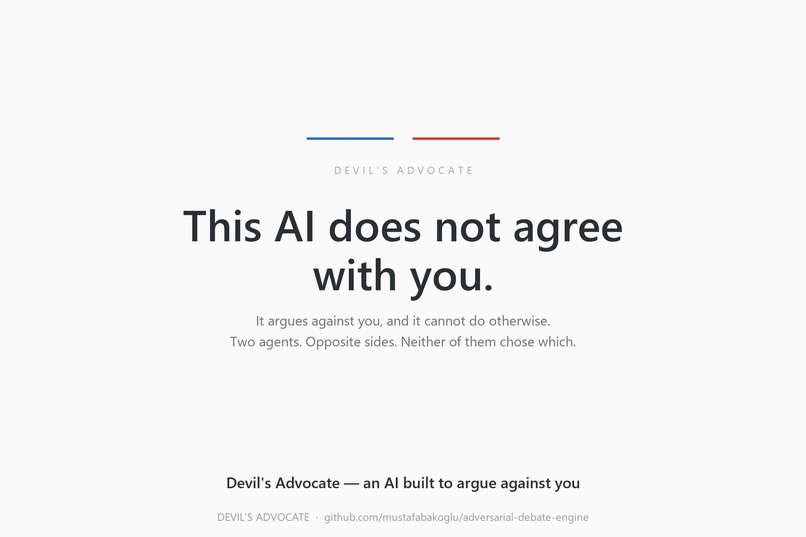 Devil's Advocate – screenshot 1
